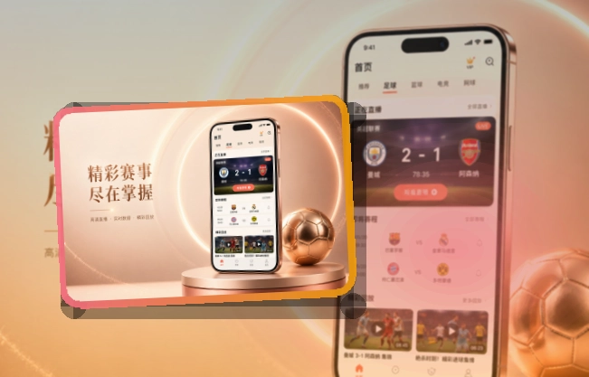 爱游戏 App使用亮点，比赛日更方便，常用入口更直观 页面展示
